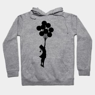 BANKSY Flying Balloon Girl Hoodie